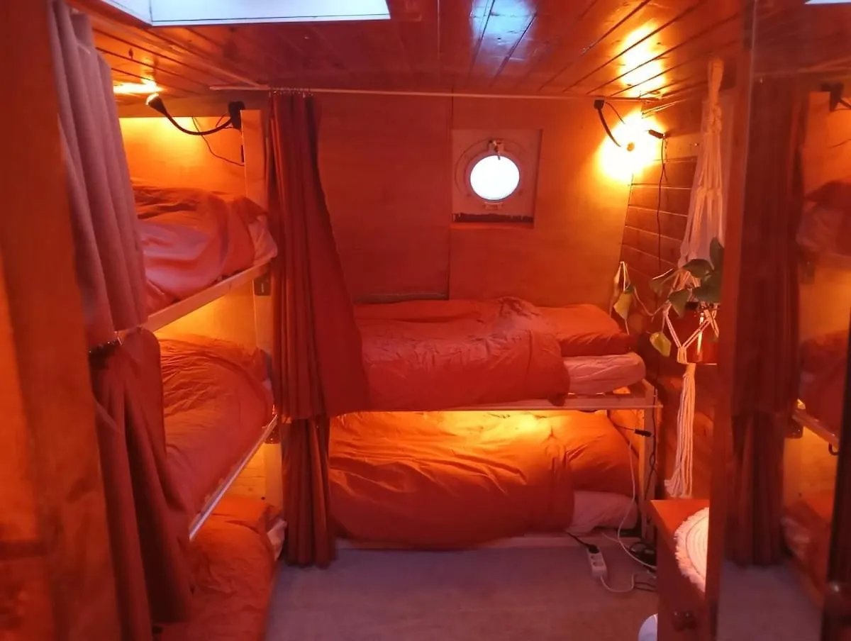 Botel Cozy Bunk Beds In Unique Floating Hostel Amsterdam